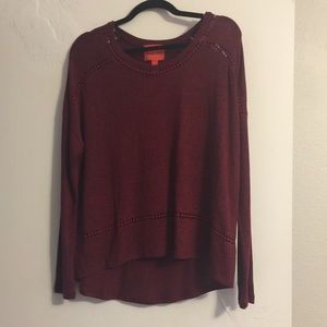 Maroon shirt